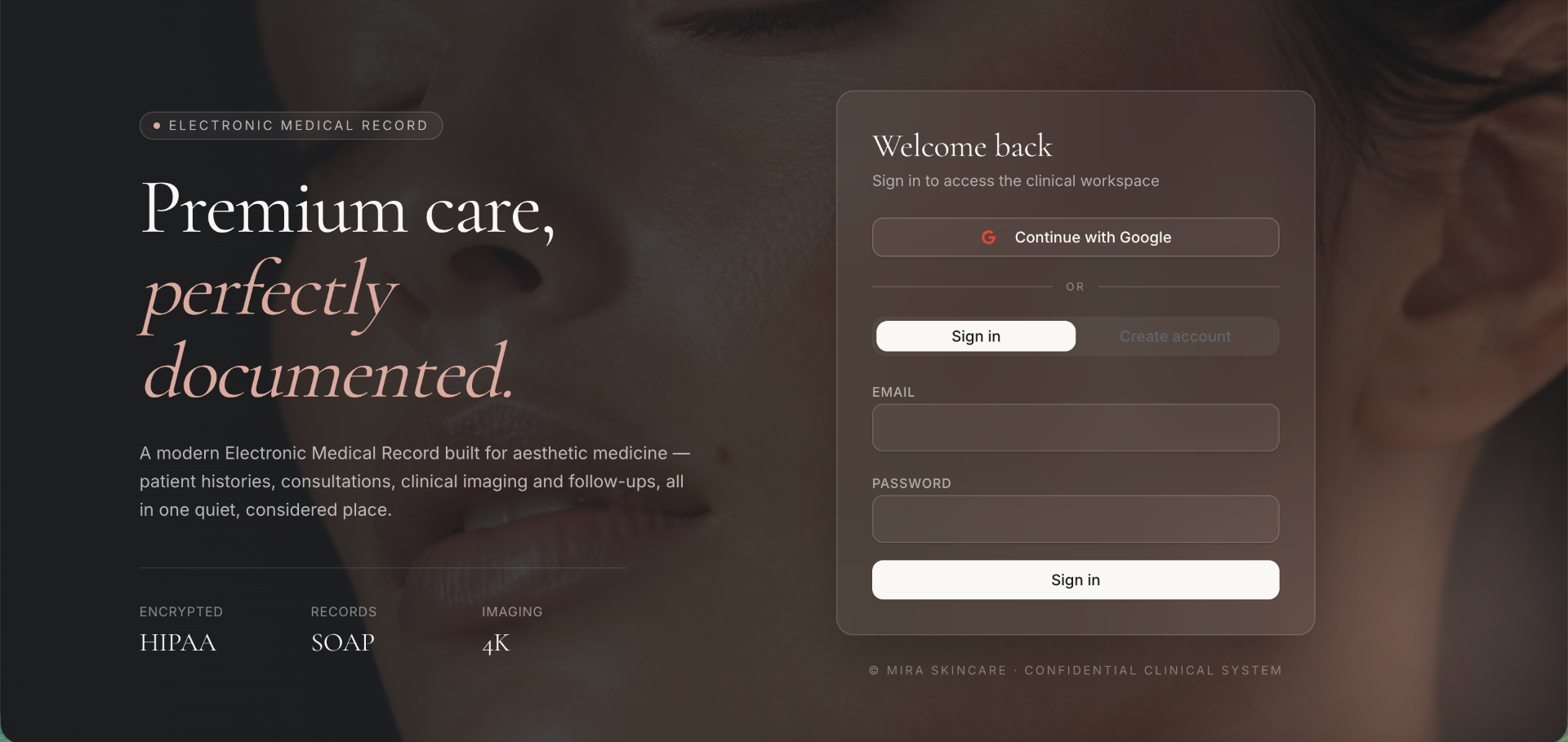 Mira EMR preview